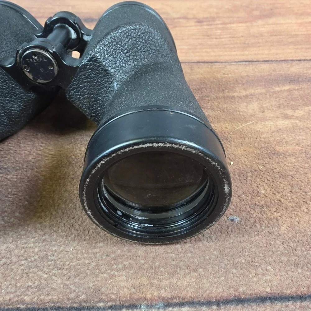 Bausch & Lomb Binoculars Mens OS Black Good 7x50 Vintage Rochester NY USA